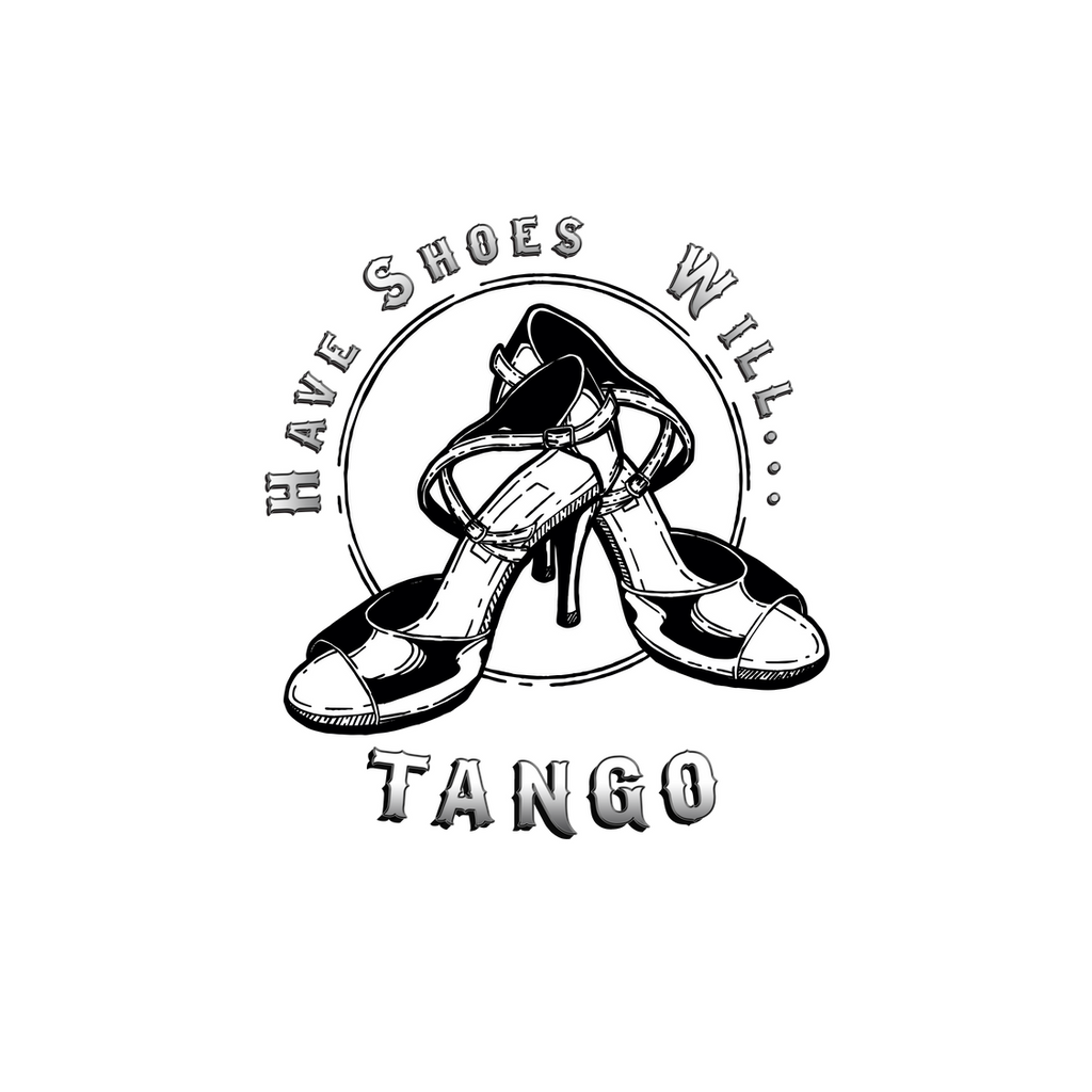 Tango Voyage Have Shoes Will Tango Sticker Tango Voyage Have Shoes Will Tango Sticker
