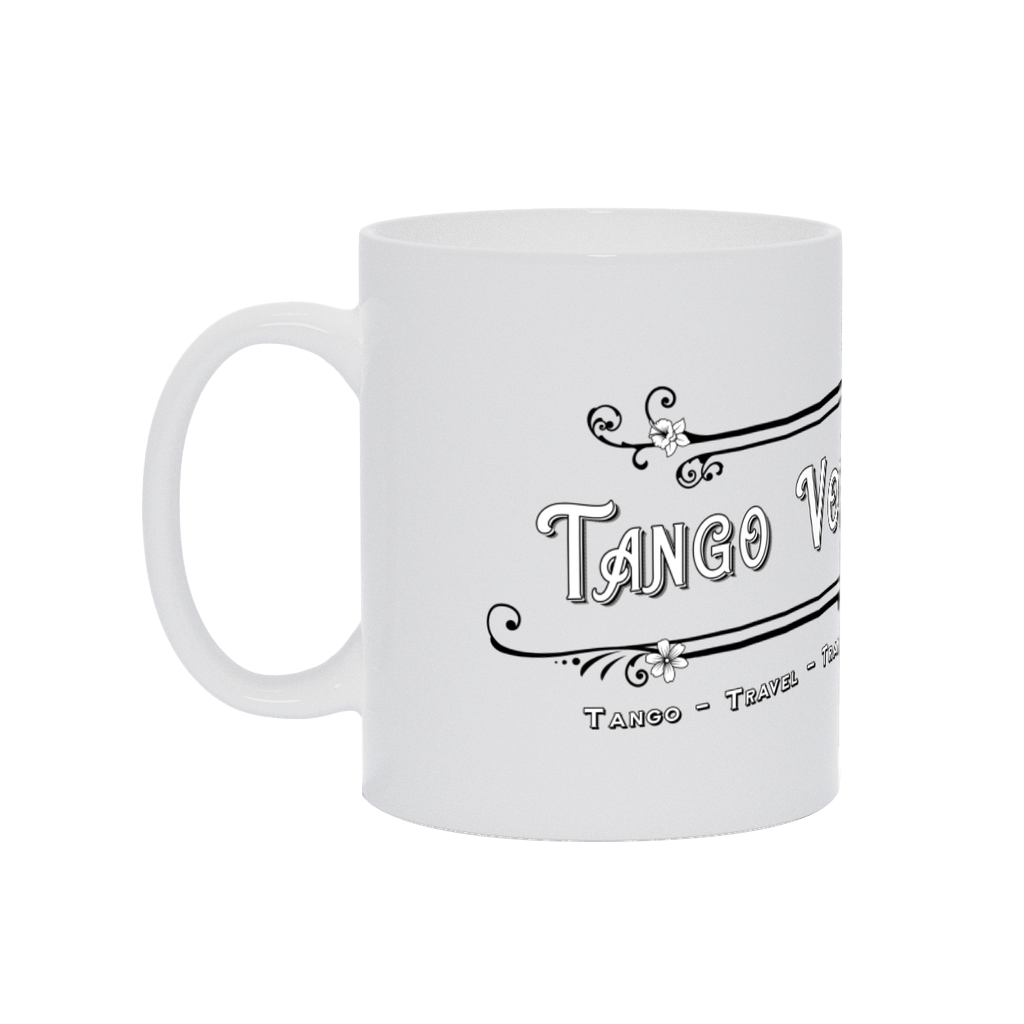 Tango Voyage Script Mug Tango Voyage Script Mug